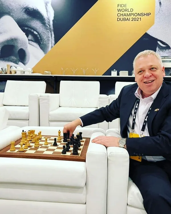 Dimitri Komarov, Chess Grandmaster and FIDE Senior Trainer at White Knight Academy